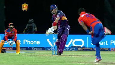 M6: GL vs RPS – Kevin Pietersen Wicket