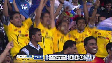 M33: MI vs CSK –  Brendon McCullum Six