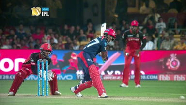 M5: RCB vs DD – Rishabh Pant Six
