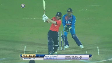 IND vs ENG 2017, 1st T20I : Eoin Morgan Six