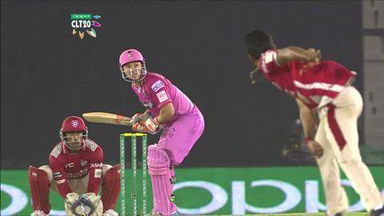 M13: KXIP vs NK –  BJ Watling Wicket
