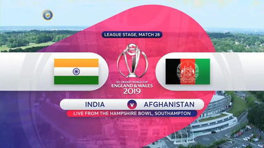 CWC 2019: India vs AFG - Match Highlights