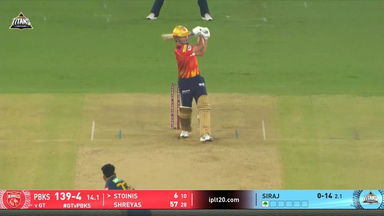 IPL 2025 M05: GT vs PBKS - Marcus Stoinis Six