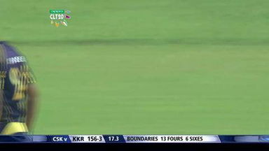 M23: KKR vs CSK –  Manish Pandey Six
