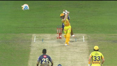 Gaikwad's clean strike for six