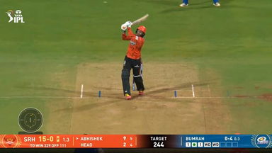 IPL 2026 M41: MI vs SRH - Abhishek Sharma Six