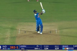IND vs WI 2026, 2nd ODI: Virat Kohli Six