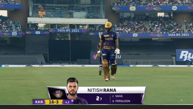 M35: KKR vs GT – Nitish Rana Wicket