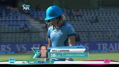 Trailblazers vs Supernovas –  Meg Lanning Wicket