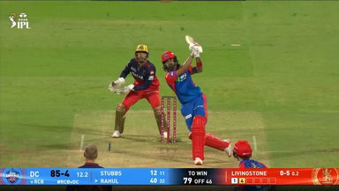 IPL 2025 M24: RCB vs DC - KL Rahul Six