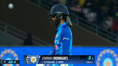 IND-W vs AUS-W 2022, 1ST T20I: Jemimah Rodrigues Wicket