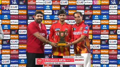 IPL 2025 M22: PBKS vs CSK - Player of the Match - Priyansh Arya