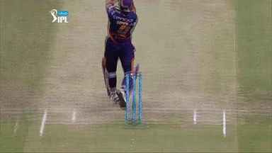 M35: RCB vs RPS – MS Dhoni Six