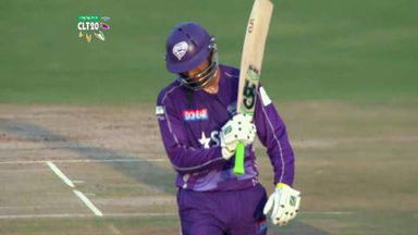 CLT20 2014 M21: KKR vs HOB –   Amazing Moments