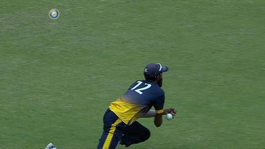 Prithvi Shaw dropped twice in one over