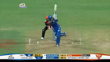 M51: MI vs SRH – Suryakumar Yadav Six