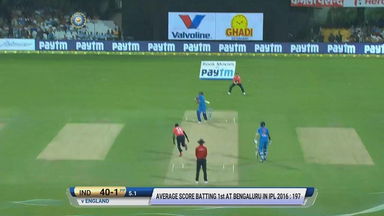 IND vs ENG 2017, 3rd T20I : Suresh Raina Six