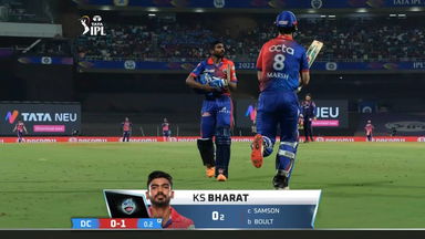 M58: RR vs DC – Srikar Bharat Wicket