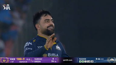 IPL 2026 M25: GT vs KKR - Cameron Green Wicket