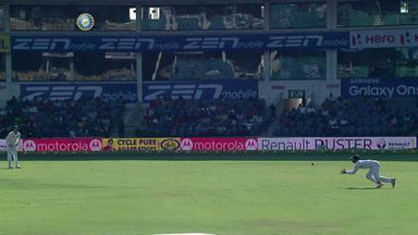 3rd Test : IND vs SA  –  Ajinkya Rahane Wicket