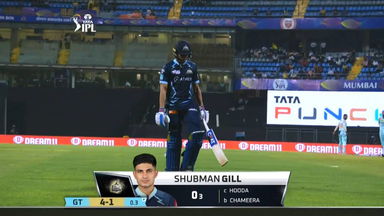 M04: GT vs LSG – Shubman Gill Wicket