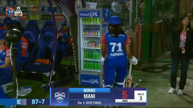 Final - DC vs RCB: Minnu Mani Wicket