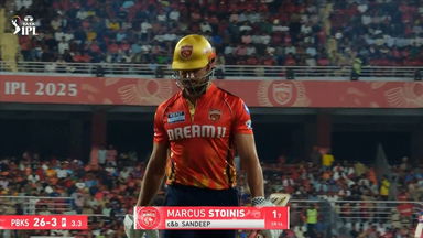 IPL 2025 M18: PBKS vs RR - Marcus Stoinis Wicket