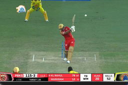 M53: CSK vs PBKS – KL Rahul Six