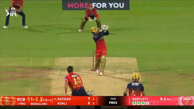 IPL 2025 M34: RCB vs PBKS - Rajat Patidar Six