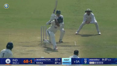IND vs SA 2025, 1st Test: Washington Sundar Six