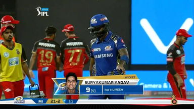 M31: RCB vs MI – Suryakumar Yadav Wicket