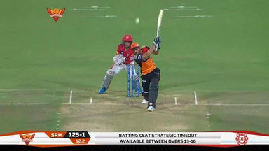 M48: SRH vs KXIP – Manish Pandey Six