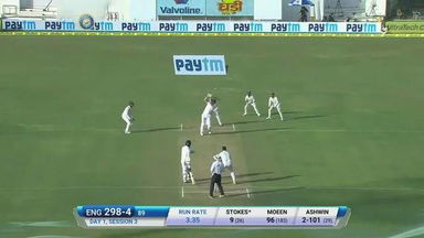 IND vs ENG 2016 - 1st Test, day 1 : Ben Stokes six