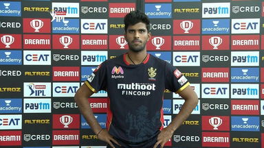 M55: DC vs RCB – Washington Sundar Interview