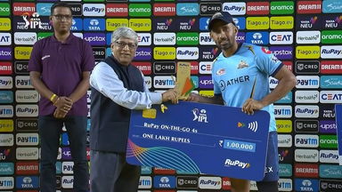 M51: GT vs LSG – RuPay On-The-Go 4s of the Match – Wriddhiman Saha