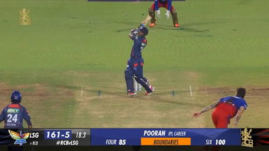 M15: RCB vs LSG – Nicholas Pooran Six
