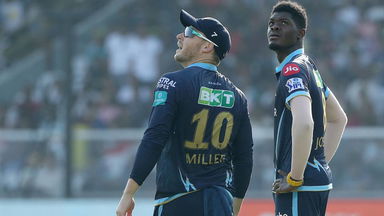 NOT OUT: Ball hits cable, Lomror survives
