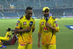 Final: CSK vs KKR  – Dwayne Bravo & Ravindra Jadeja Interview