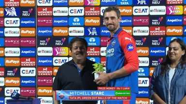 IPL 2025 M48: DC vs KKR - TATA IPL Green Dot Balls of the Match - Mitchell Starc
