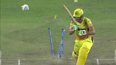 M37: CSK vs RR –  Francois du Plessis Wicket