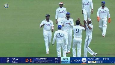 IND A vs SA A 2025, 2nd Test, Day 2: Match Highlights