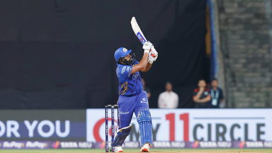 Trademark Rohit Sharma! Gets going with cracking six off Shami