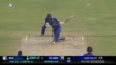 IND vs SL 2023, 3RD ODI: Shreyas Iyer  Six