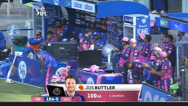 M09: MI vs RR – Jos Buttler Wicket