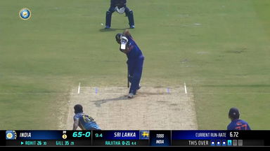 IND vs SL 2023, 3RD ODI: Rohit Sharma  Six