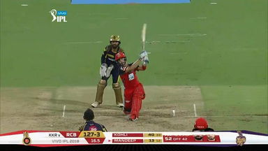 M29: RCB vs KKR – Mandeep Singh Six