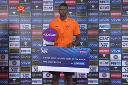 M37: SRH vs PBKS  – Upstox most valuable Asset of the match –  Jason Holder