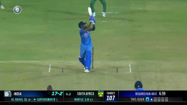 IND vs SA 2022, 1ST T20I: Suryakumar Yadav  Six