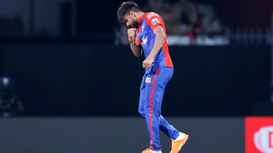 Blinder! Lalit Yadav pulls off a spectacular one-handed caught and bowled