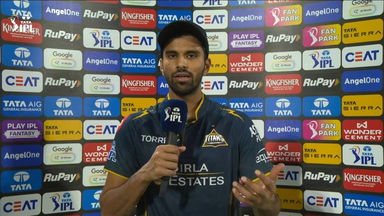 IPL 2026 M14: DC vs GT - Washington Sundar Interview